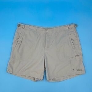 Vintage Columbia Khaki Cargo Shorts